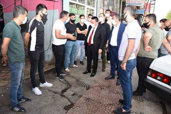 Başkan Beyoğlu salgın sürecinde de halkın arasında G1