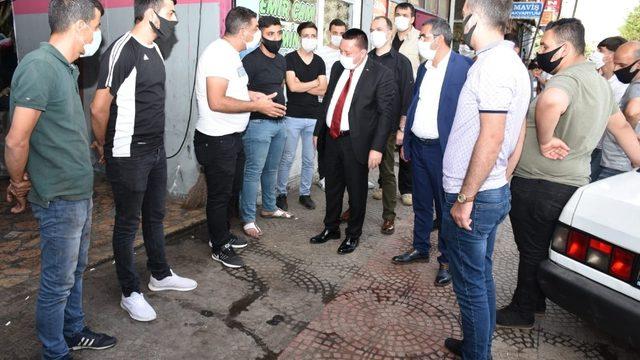 Başkan Beyoğlu salgın sürecinde de halkın arasında