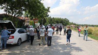 HDP heyetine büyük şok! 4 kilometreden fazla yaklaştırmadılar