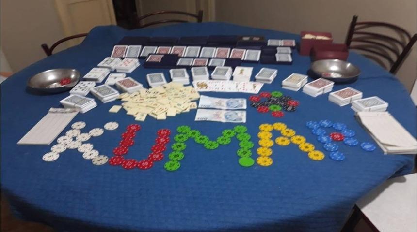 Kumar oynatılan 2 iş yerine operasyon: 11 kişiye 13 bin 475 TL ceza