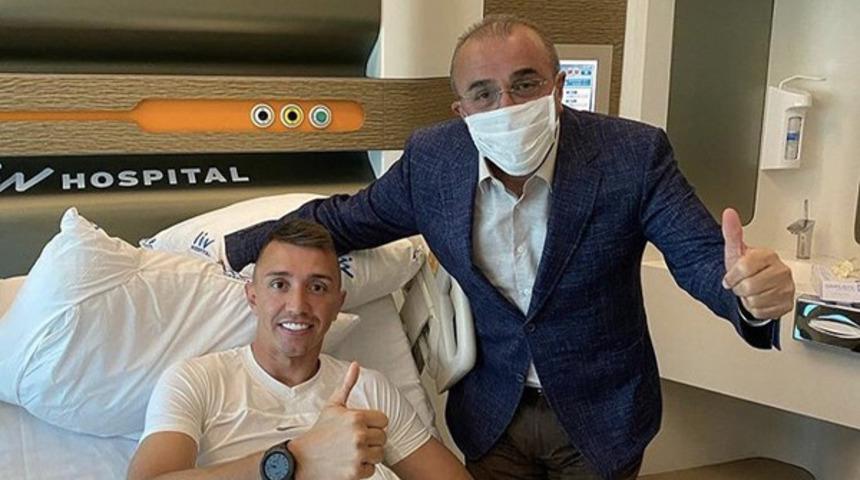 Abdurrahim Albayrak'tan Muslera'ya ziyaret