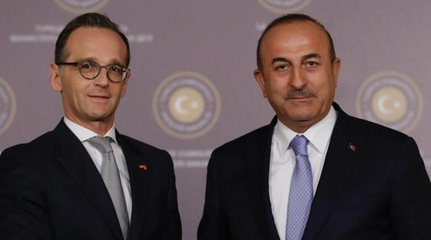 Dışişleri Bakanı Mevl&uuml;t &Ccedil;avuşoğlu, Alman mevkidaşı Heiko Maas ile g&ouml;r&uuml;şt&uuml;