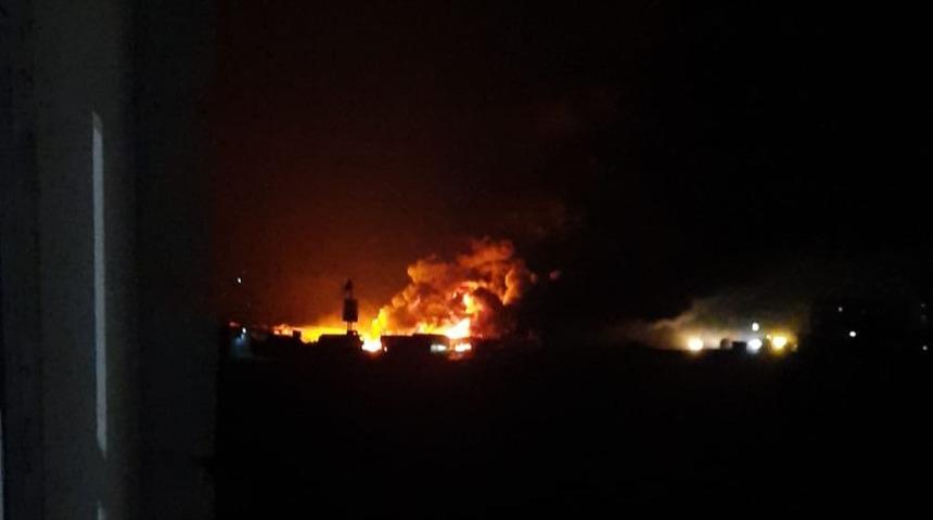 El-Bab&rsquo;ta b&uuml;y&uuml;k patlama: Yaralılar var