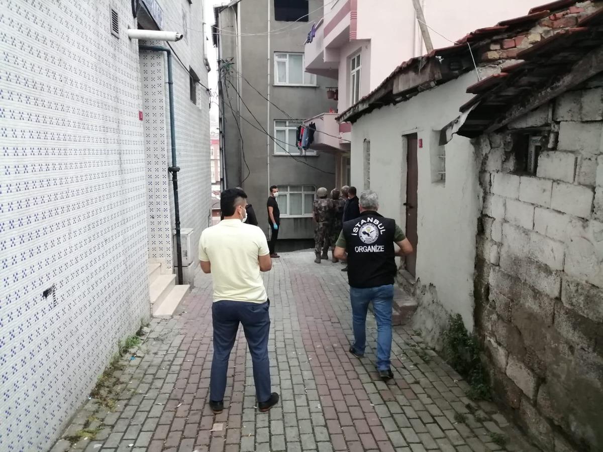 Şişli'de organize su&ccedil; &ouml;rg&uuml;t&uuml; operasyonu