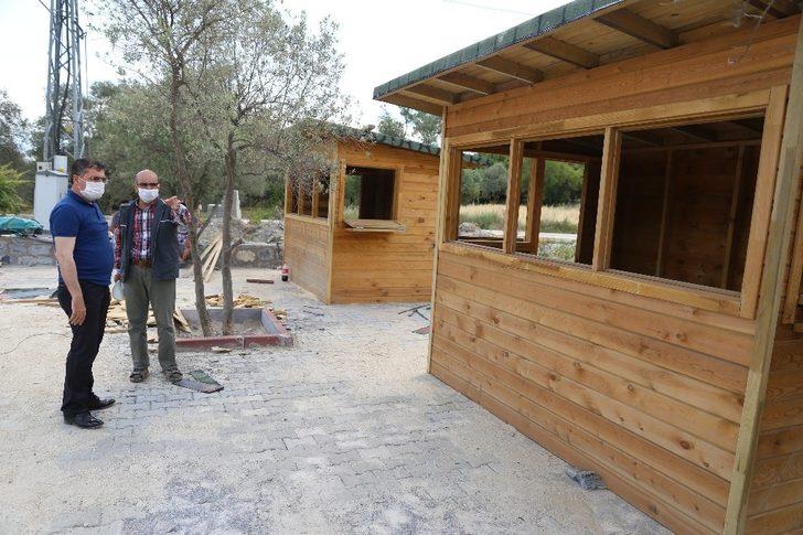 Antik kentin satış reyonları hazır G3