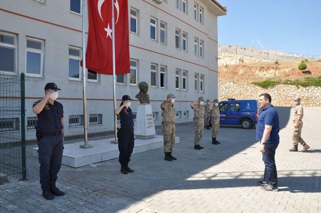 Kaymakam İmamoğlu’ndan jandarma ziyaret