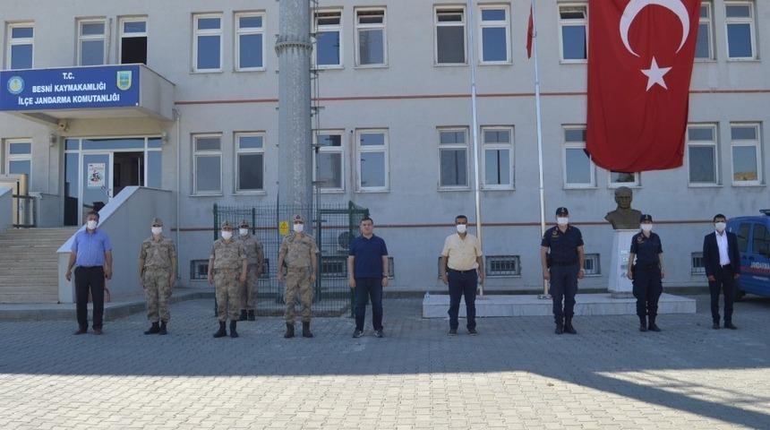 Kaymakam İmamoğlu&rsquo;ndan jandarma ziyaret