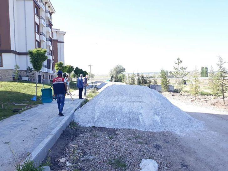 Altıntaş’ta peyzaj çalışmaları G1