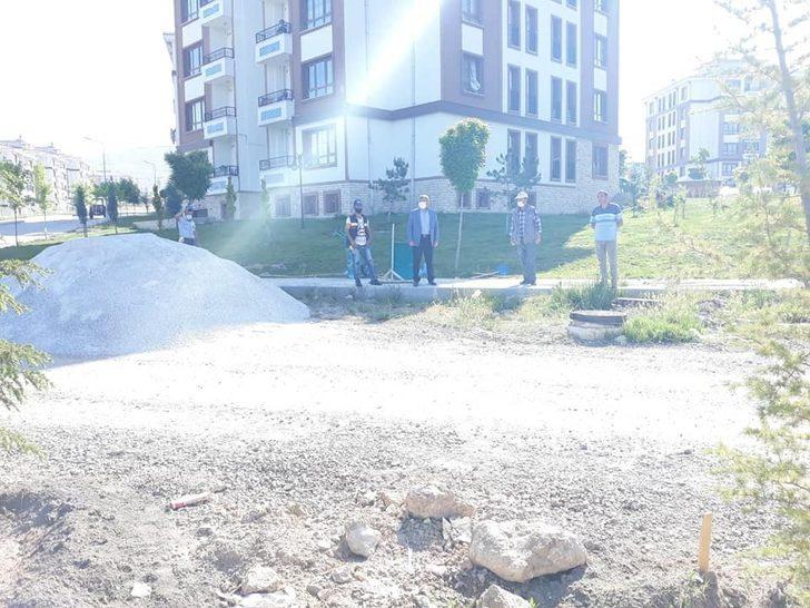 Altıntaş’ta peyzaj çalışmaları G4