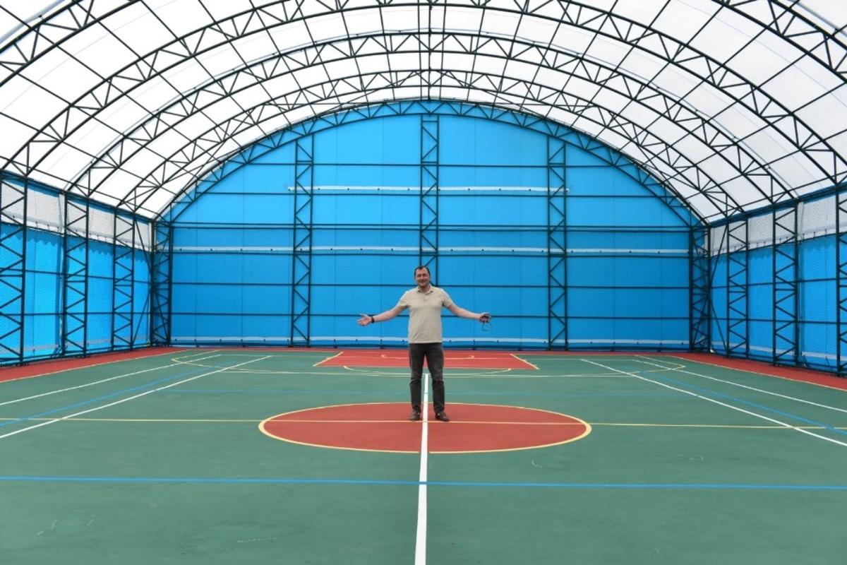 100. Yıl Gen&ccedil;lik Merkezi spor tesisleri baştan sona yenilendi