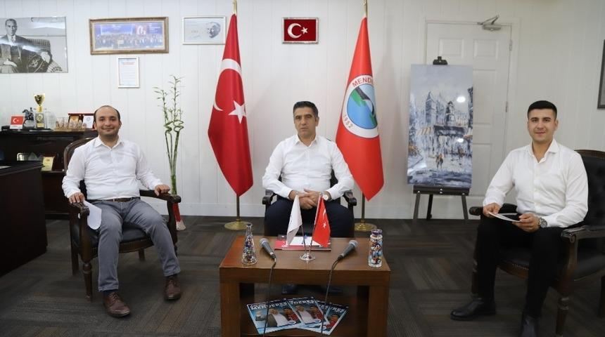 Başkan Kayalar gen&ccedil;lerin sorularını yanıtladı