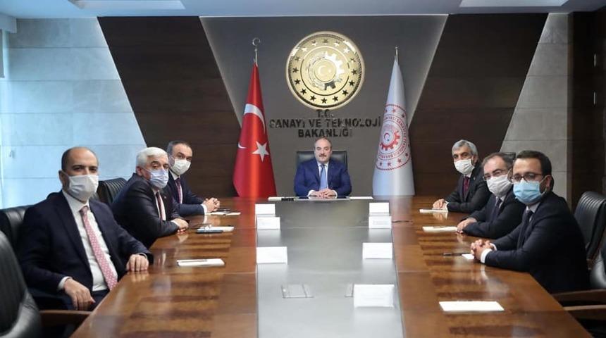 Kilis heyeti bakanlarla g&ouml;r&uuml;şt&uuml;