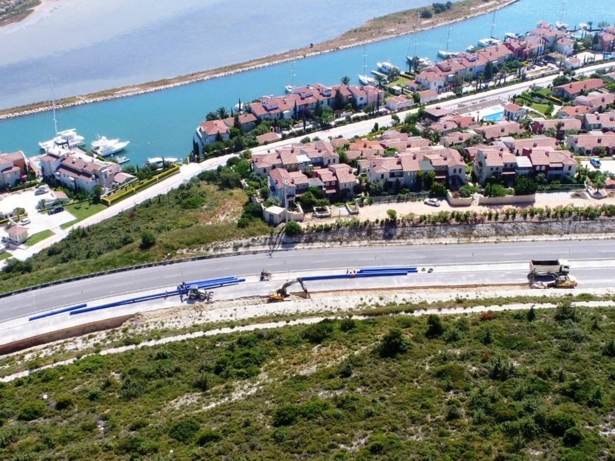 İZSU, &Ccedil;eşme&rsquo;nin altyapısını yeniliyor