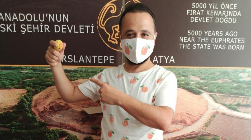 Yöresel dille kayısı mesajı