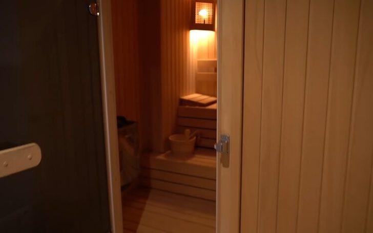 'EVDE SAUNA VARMIŞ!'