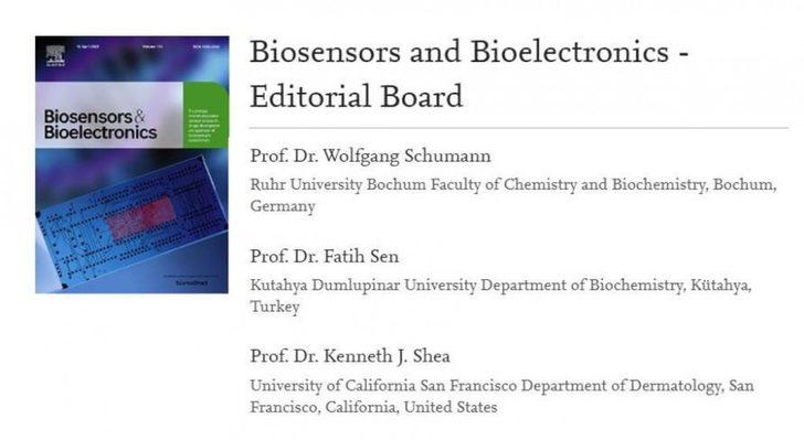 DPÜ’lü öğretim üyelerinden uluslararası bir başarı daha G4