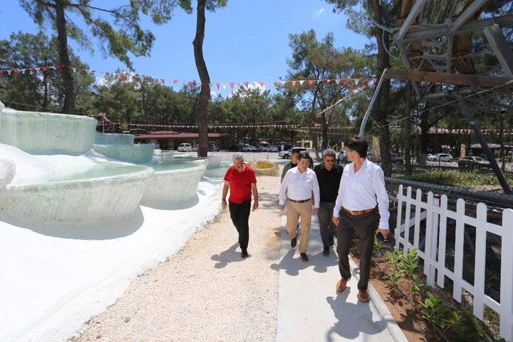 Dünyaca ünlü Pamukkale travertenlerinin benzeri Antalya’da G2