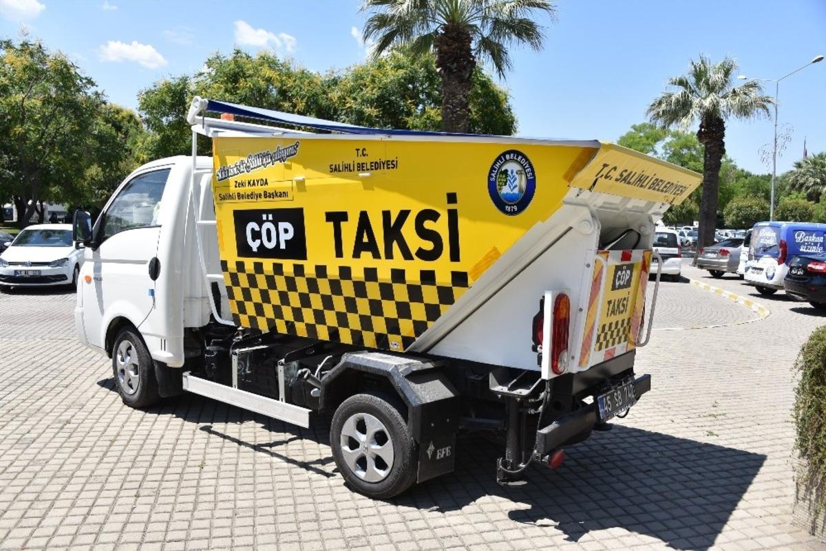 Salihli&rsquo;de &ccedil;&ouml;p taksi d&ouml;nemi başladı
