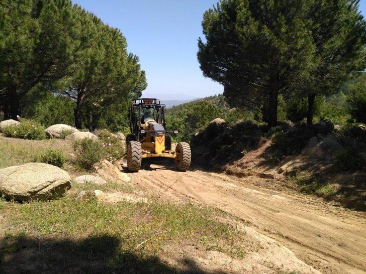 Burhaniye’de yayla yollarına onarım G3