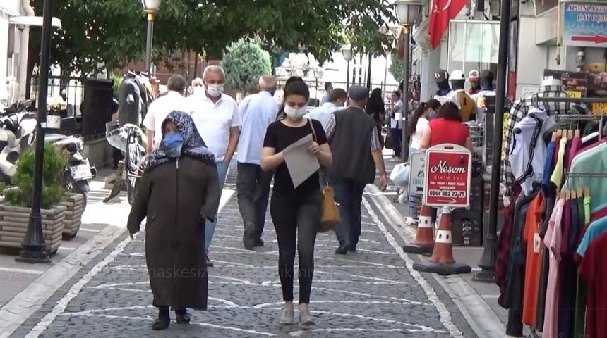 Amasya&rsquo;da vatandaşlar maskesiz sokağa &ccedil;ıkmıyor