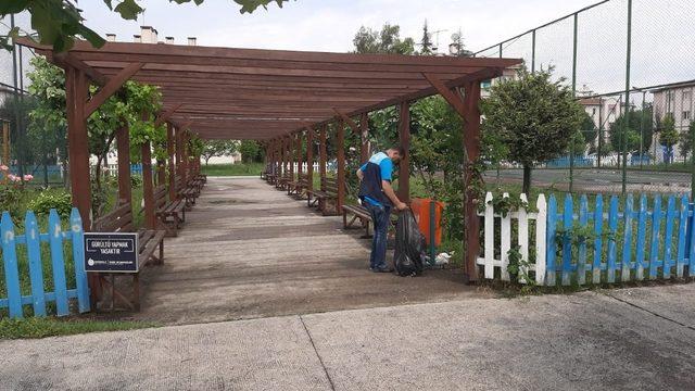 Başiskele’deki park ve bahçeler yaza hazırlanıyor