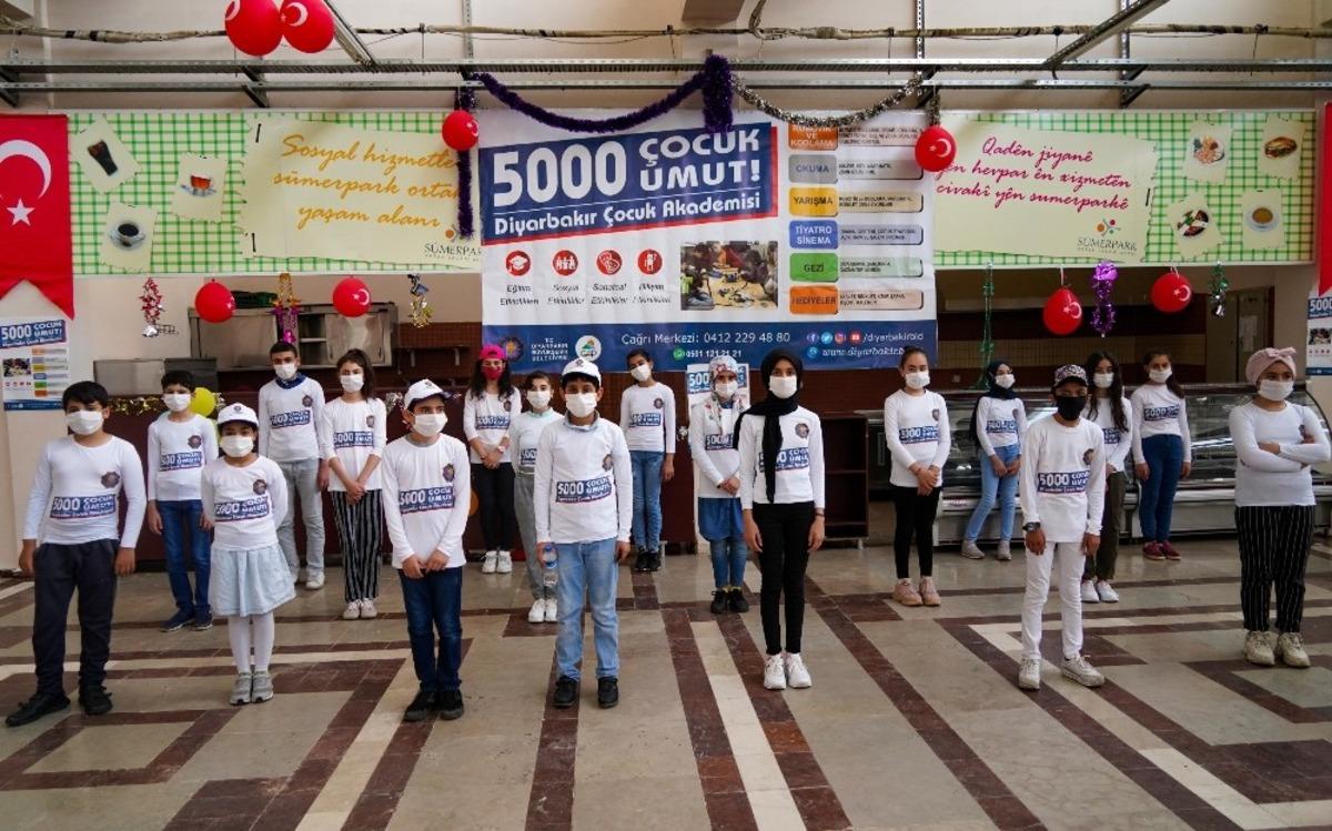 B&uuml;y&uuml;kşehir&rsquo;in &rsquo;Diyarbakır &Ccedil;ocuk Akademisi Projesi&rsquo; devam ediyor