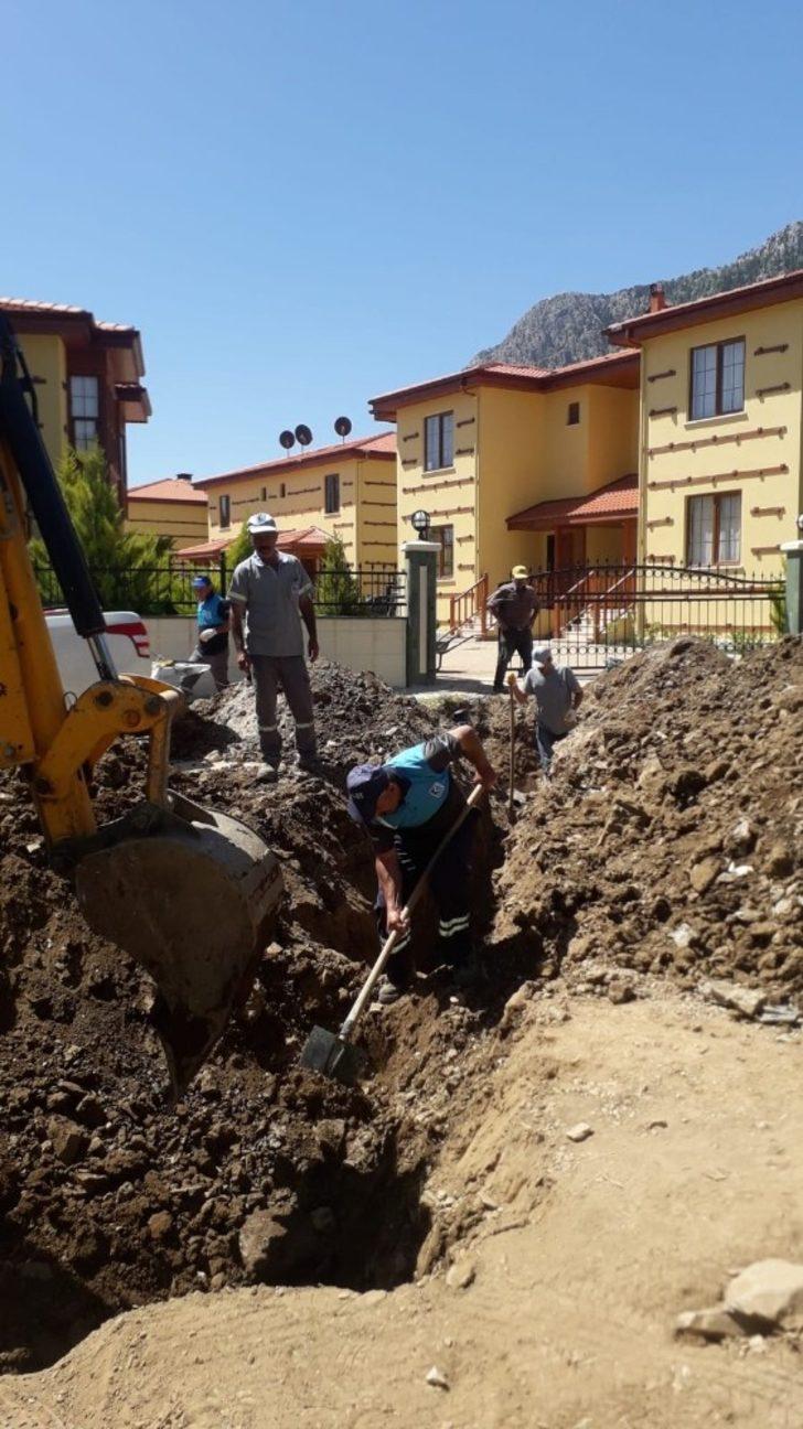 İbradı Ormana’da meskenler kanalizasyona bağlanıyor G3