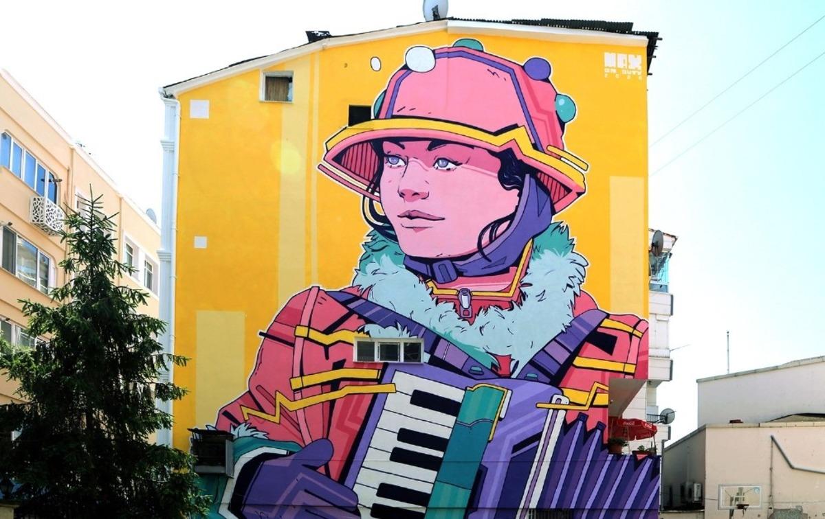 Ordu&rsquo;da duvarlar resimlerle s&uuml;slendi