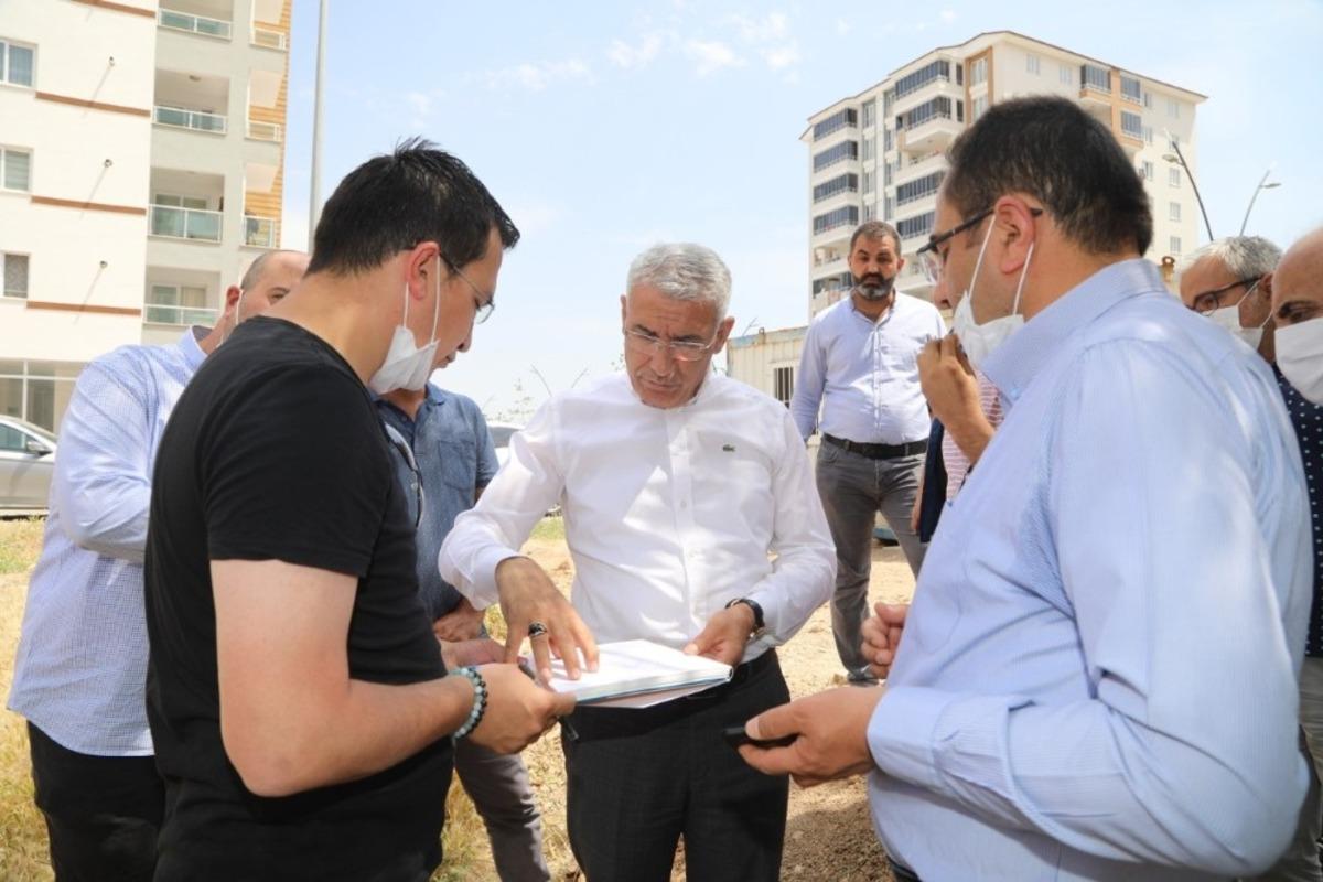 Yeşil&ccedil;am sosyal tesisi i&ccedil;in ilk kazma vuruldu