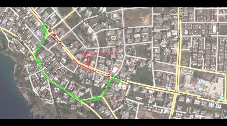 Tekelioğlu Caddesi&rsquo;nin bir b&ouml;l&uuml;m&uuml; trafiğe kapanıyor