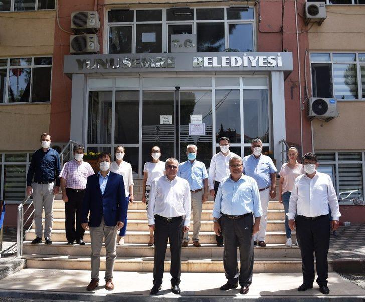 Vali Deniz Rektör Ataç ve Başkan Çerçi’ye veda etti G3