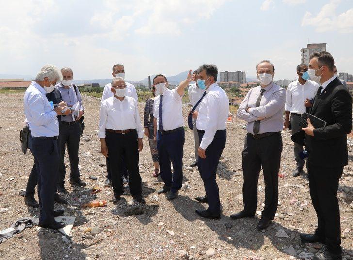 ERÜ’ye Yapılacak Yurt Arsası Yerinde İncelendi G3