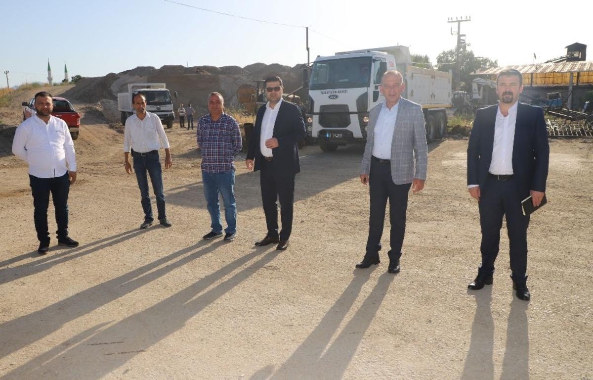 Başkan Akın&rsquo;dan yoğun mesai