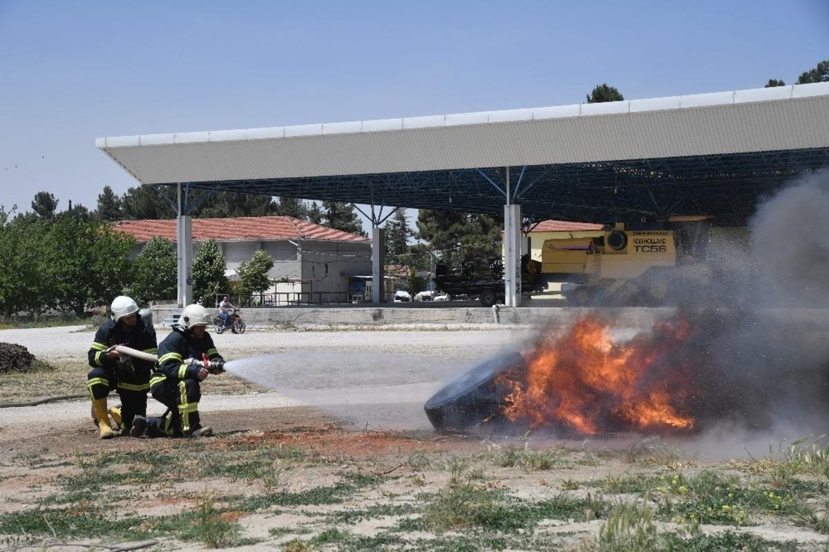 Isparta Belediyesi İtfaiyesi&rsquo;nden il&ccedil;e ve beldelere eğitim desteği