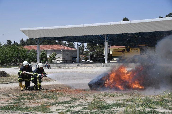 Isparta Belediyesi İtfaiyesi’nden ilçe ve beldelere eğitim desteği G1