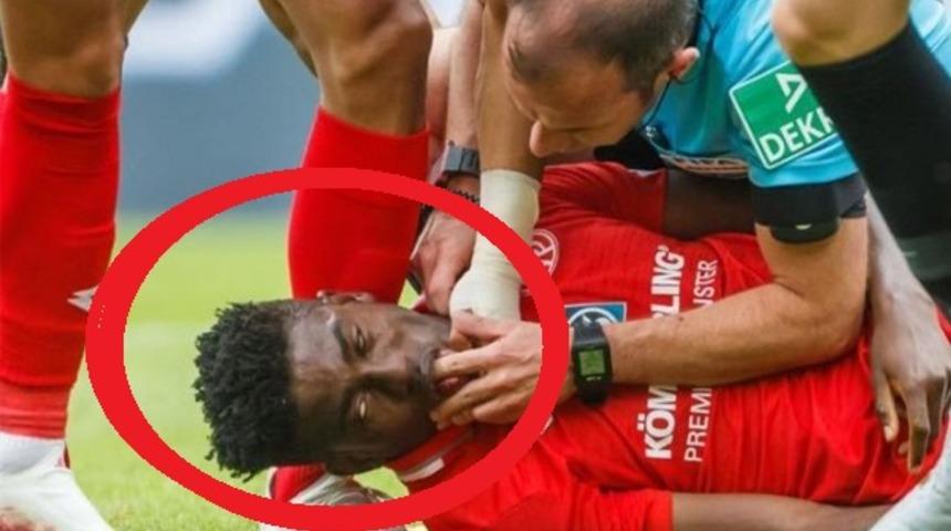 Mainz'ın golc&uuml;s&uuml; Taiwo Awoniyi'nin &ouml;l&uuml;mden d&ouml;nd&uuml;ğ&uuml; anları aktardı