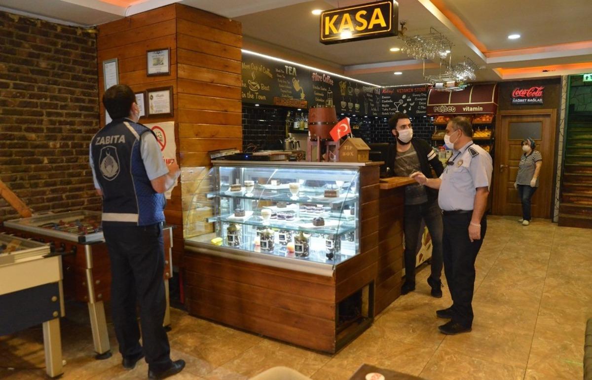 Zabıta ekiplerinin denetleme &ccedil;alışmaları