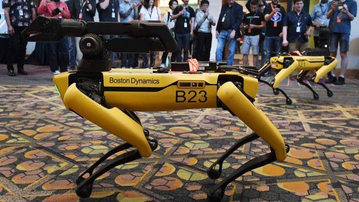 Boston Dynamics'in robot kpei Spot sata kt