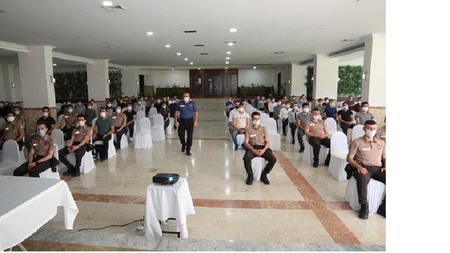 Çarşı ve mahalle bekçilerine hizmet içi eğitim verildi