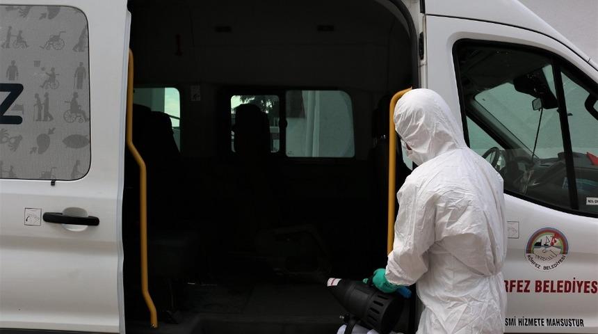 K&ouml;rfez&rsquo;de &lsquo;engelli nakil aracı&rsquo; hizmete başladı