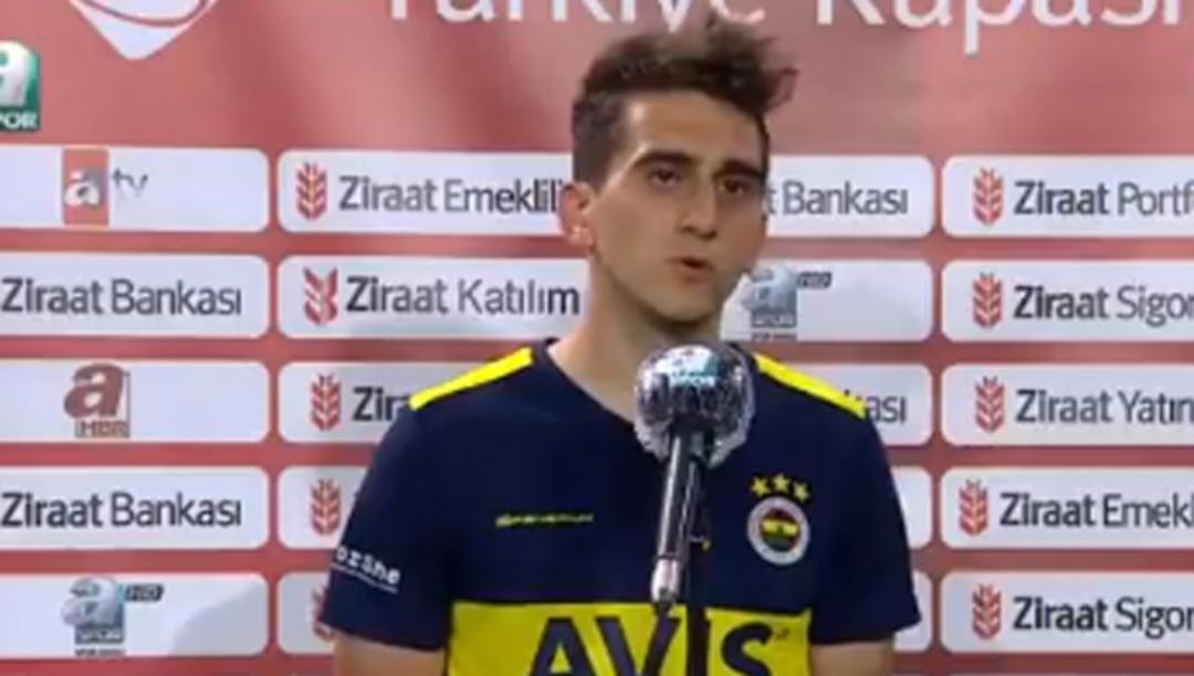 Fenerbah&ccedil;e'de &Ouml;mer Faruk Beyaz, Trabzonspor ma&ccedil;ıyla ilk kez sahaya &ccedil;ıktı