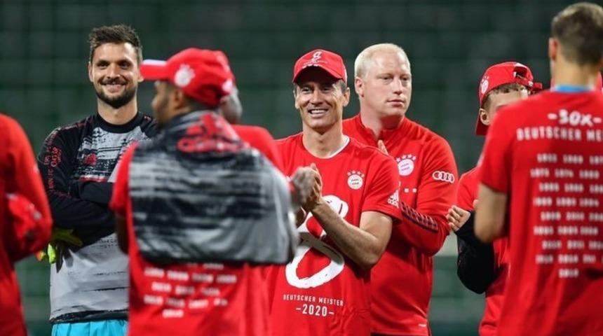 Bayern Münih, Bundesliga'da üst üste sekizinci kez şampiyon oldu