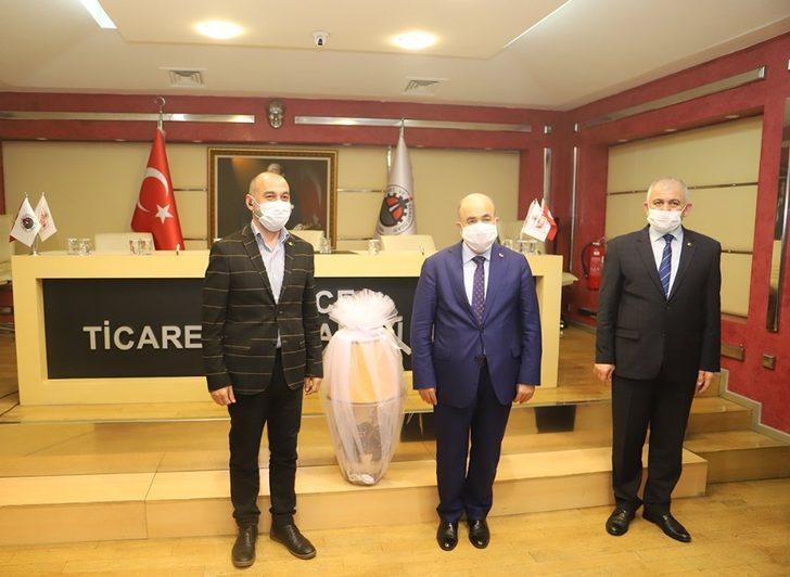 Vali Dağlı’dan DTSO’ya veda ziyareti G2