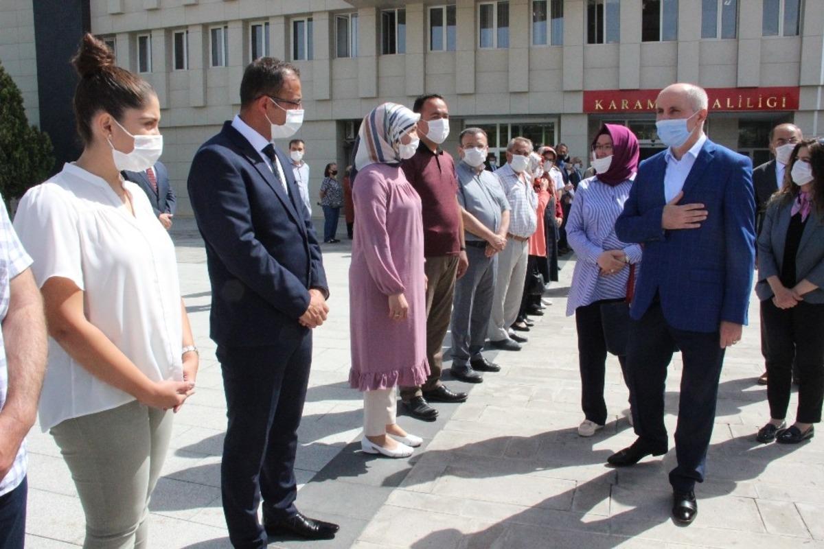 Vali Meral, Karaman&rsquo;dan ayrıldı