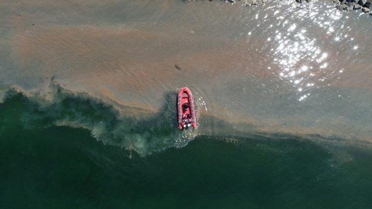 Marmara Denizi'nde korkutan görüntü! Renk değiştirdi G2