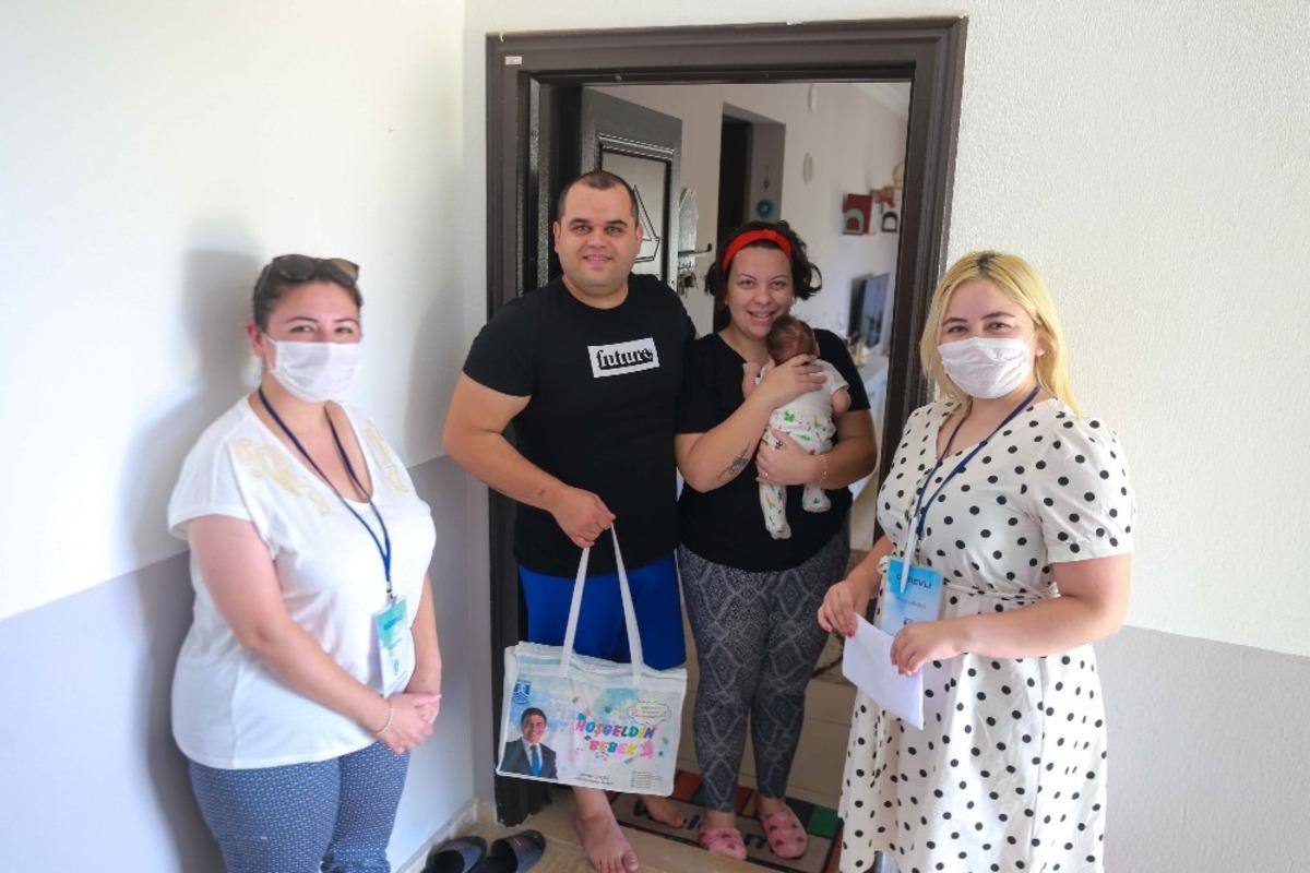 &ldquo;Hoş Geldin Bebek&rdquo; ziyaretleri devam ediyor