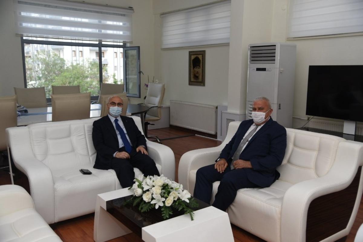 Vali K&ouml;şger&rsquo;den Başkan Atay&rsquo;a veda ziyareti