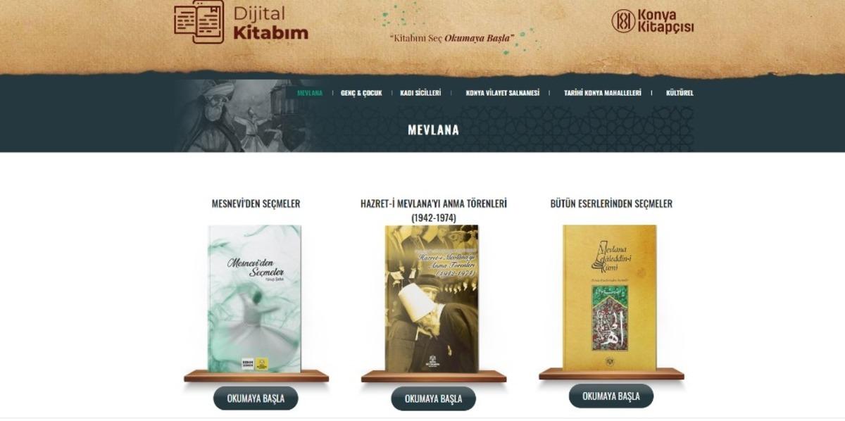 Konya B&uuml;y&uuml;kşehir&rsquo;in yayınları dijital ortamda