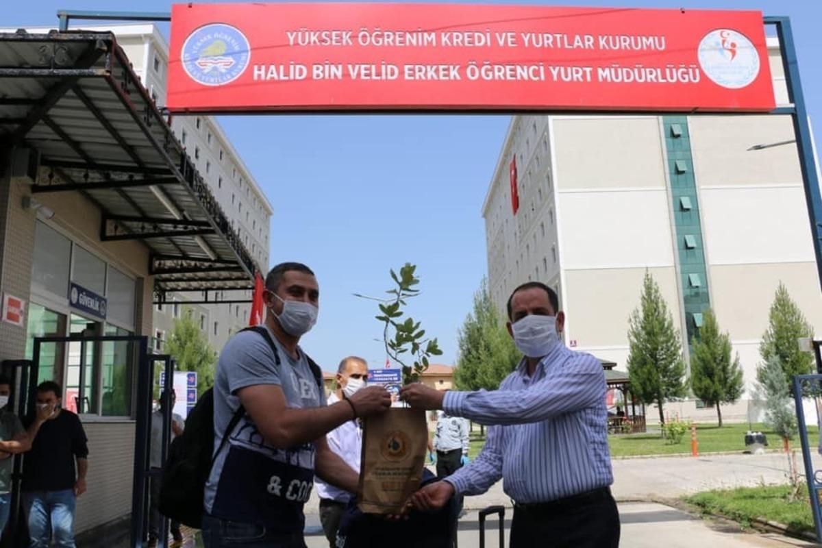 Korona ile m&uuml;cadelede Diyarbakır&rsquo;daki KYK yurtları başarıda zirvede