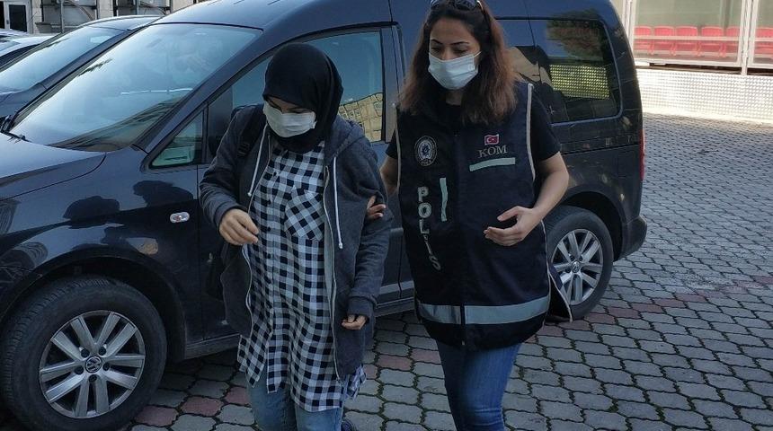 FET&Ouml;&rsquo;den g&ouml;zaltına alınan kadın adliyede